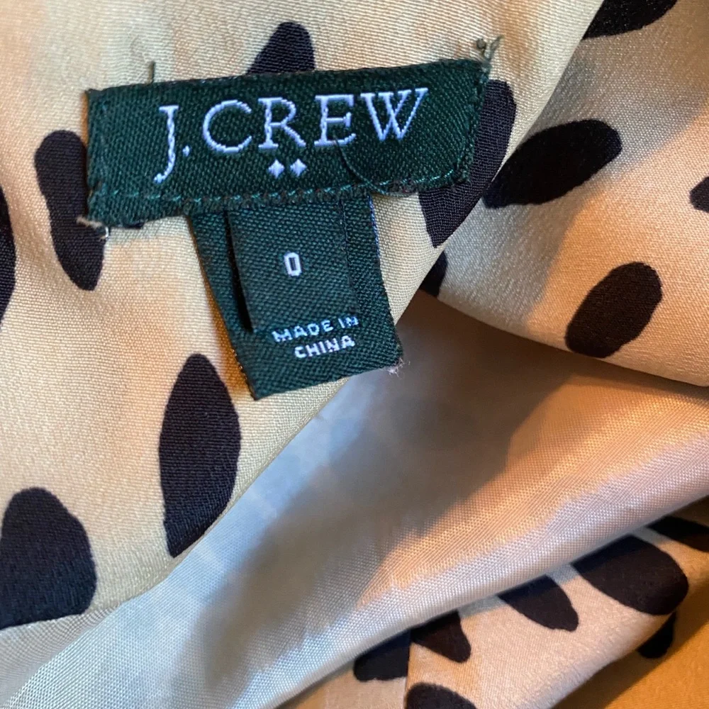 J. Crew Factory Jules Leopard Print Shift‎ Dress